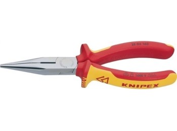 Alicate b/plana semired filo 160mm cromado vde m/bim 2506160