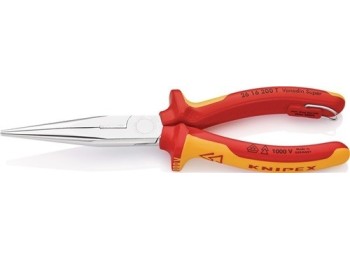 Alicate b/plana semired filo 200mm cro max 3,2 vde 2612200t