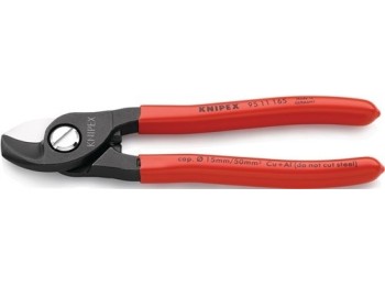Alicate cortacable 165mm bruñ max 15mm m/pla 95 11 165 knipe