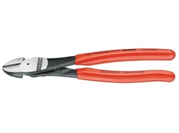 Alicate corte diag extrafuer 160mm negro m/plas 74 01 160