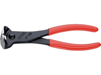 Alicate corte frontal 160mm negro max 4,00 m/plas 68 01 160