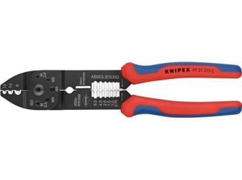 Alicate engaste 230mm 0,5-6(awg 20-10)mm² 97 21 215c knipex