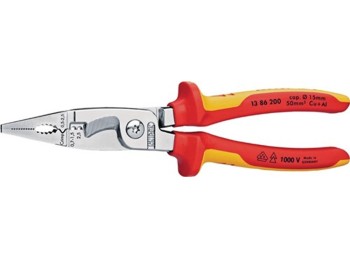 Alicate instal electr 200mm cro 0,5-2,5mm² s/mue vde 1386200