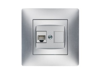 Base telefono empotrar abs alum habitat 15 9237 famat