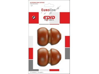 Terminal barra cort 29mm mad avell. epid 2 pz