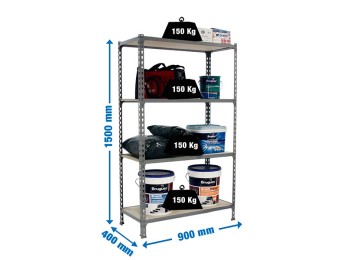 Maderclick Plus 4/300 1500 Gris/mader 1500x1000x300