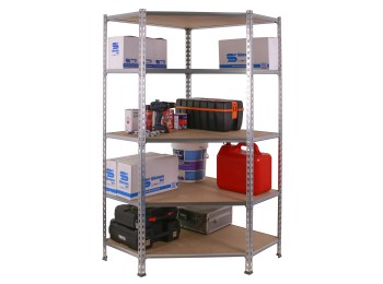 Maderclick Corner 5/500 1800 Galva/madera 1800x900x500