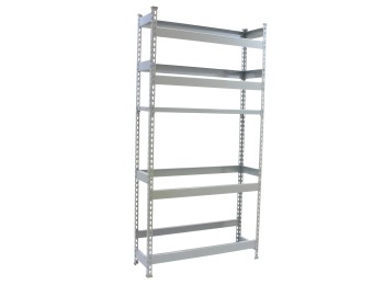 Simonbottle Shelf 4-1 - 2000x1000x300 Gris/gri 2000x1000x300