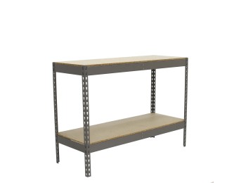 Ecoforte 1204-2 Chipboard 900 Gris/madera 900x1200x450