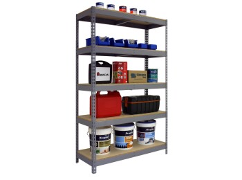 Bricoforte 1004-5 Chipboard Gris/madera 2000x1000x450