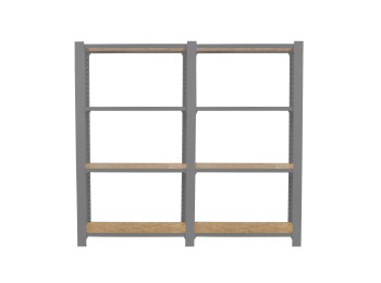 Officlick 4/300 Wood 1600 Gris/osb 1500x1600x300