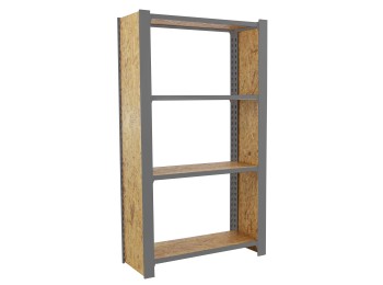 Officlick 4/300 Wood 800 Gris/osb + Tapas 1500 1500x800x300