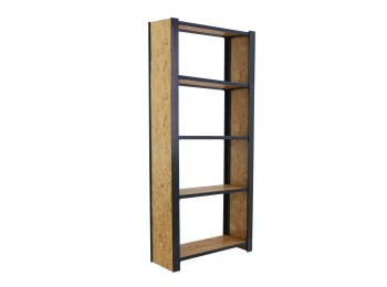 Officlick 5/300 Wood 800 Antraci/osb + Tapas 2100 2100x800x300